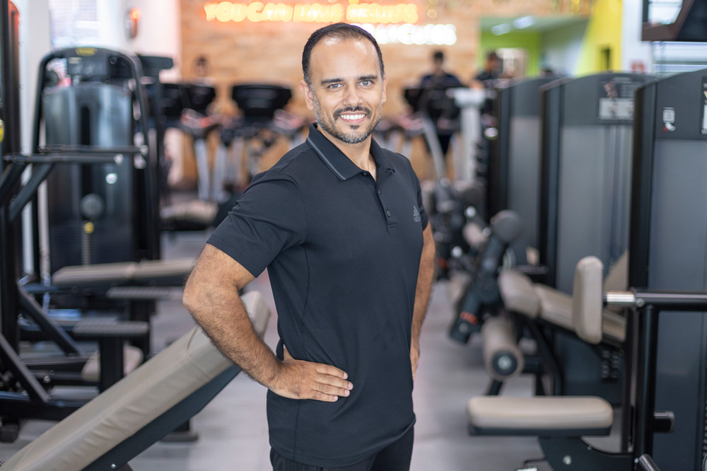 Prof. Paulo Amaral na academia